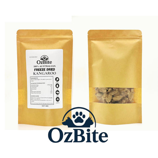 OzBite | Freeze Dried Kangaroo For Dog Cat Treat